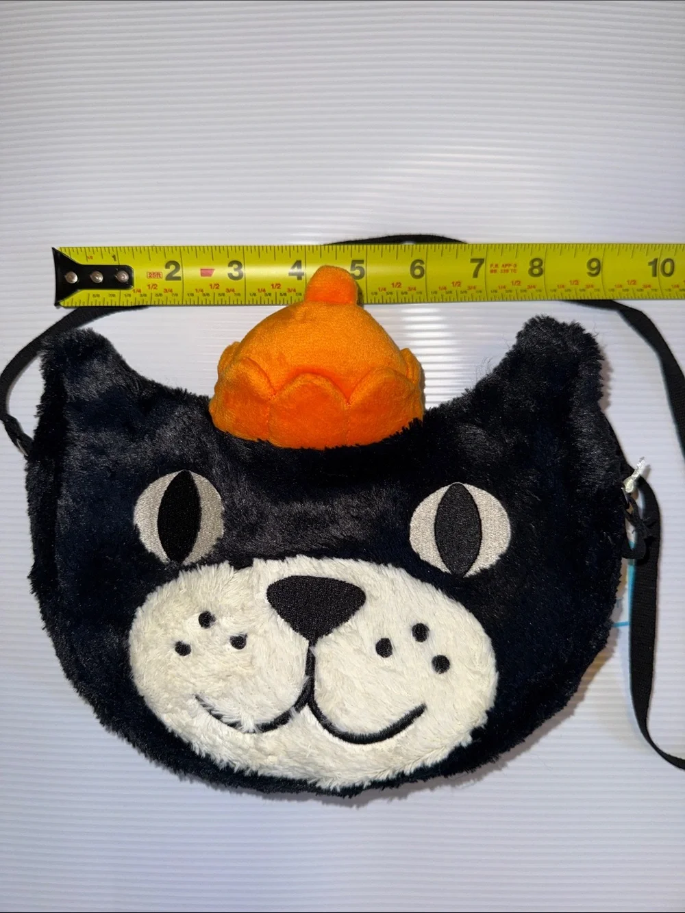 NWT Jellycat Black Cat Plush Bag